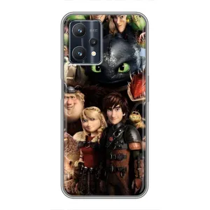 Чохол як приборкати дракона на Realme 9 Pro (Персонажі дракона)