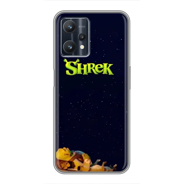 Чохол з принтом «Відпочиваючий Шрек» для Realme 9 Pro Чохол з принтом «Відпочиваючий Шрек» для Realme 9 Pro