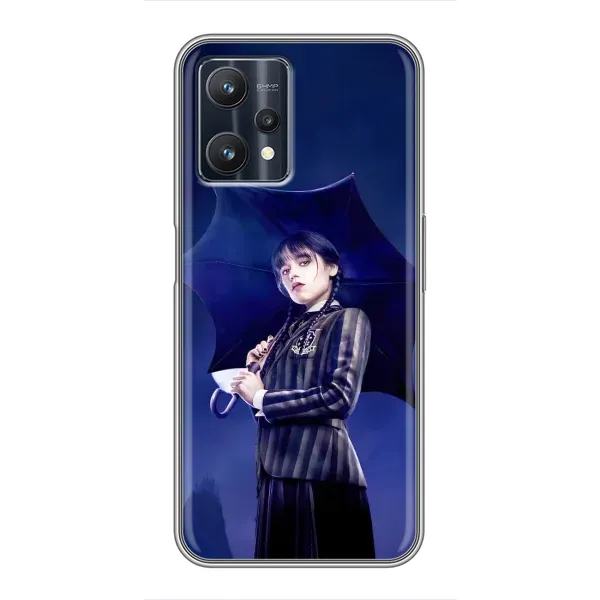 Чехол с принтом «Уэнздей с зонтом» для Realme 9 Pro