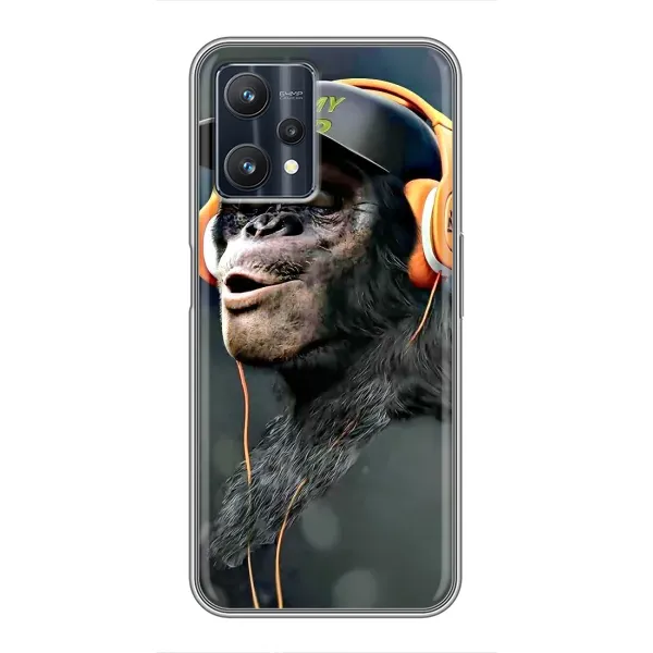 Чехол с принтом «В наушниках» для Realme 9 Pro