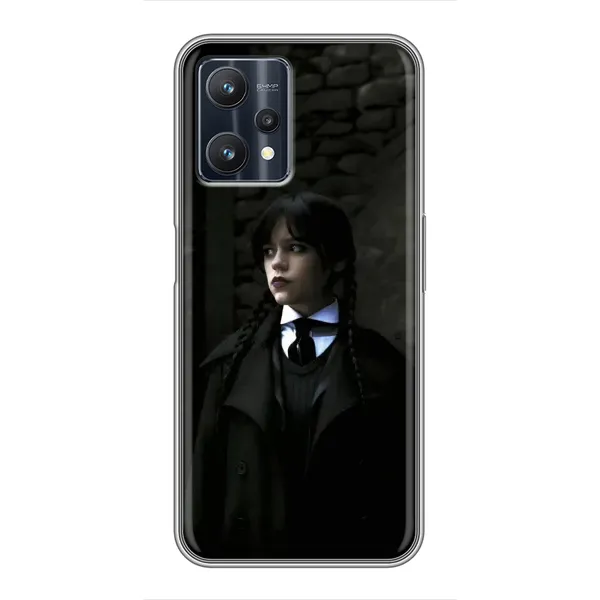 Чехол с принтом «Темный стиль Уэнздей» для Realme 9 Pro Чехол с принтом «Темный стиль Уэнздей» для Realme 9 Pro