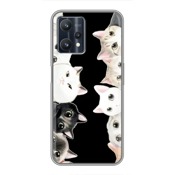 Чехол с принтом «Взгляд котов» для Realme 9 Pro