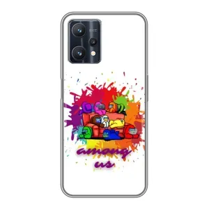 Чохли Амонг Ас для Realme 9 Pro (AlphaPrint) (Яскравий АмонгАс)