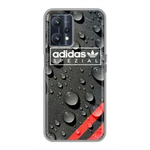 Чехлы Адидас для Realme 9 (AlphaPrint) (Адидас принт)