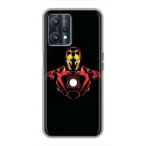 Чехлы с героями Марвел Realme 9 (VPrint) (Человек железный)