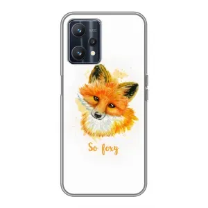 Чехлы с картинкой Лисички для Realme 9 (VPrint) (Девочка Лиса)