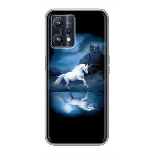 Чехол с принтом «Единорог» для Realme 9