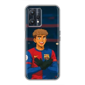 Чехол с футболистом Ламин Ямаль Realme 9 (Футболист Ямаль)