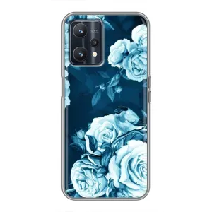 Чехлы (ART) Цветы на Realme 9 (VPrint) (Блактині бутони)