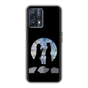 Чохли Венсдей на Realme 9 Уенсдей (AlphaPrint) (кімната Венздей)