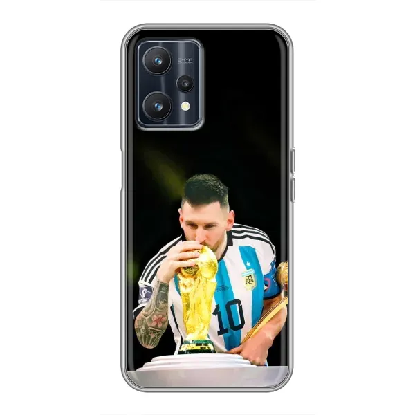 Чехол с принтом «Кубок Месси» для Realme 9