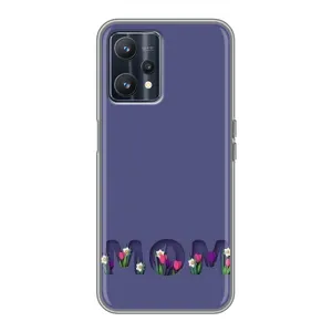 Чехол с принтом «Мама в цветах» для Realme 9