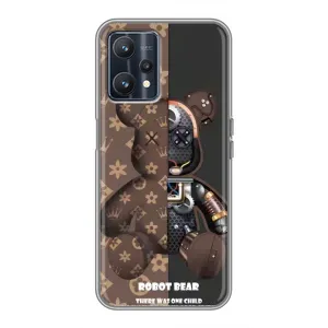 Крутые Чехлы Луи Виттон для Realme 9 (AlphaPrint) (Медведь Луи Витон)