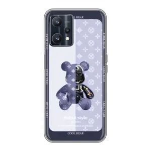 Крутые Чехлы Луи Виттон для Realme 9 (AlphaPrint) (Медвежонок LV)