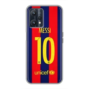 Чехлы Месси для Realme 9 (AlphaPrint) (Messi Barca 10)