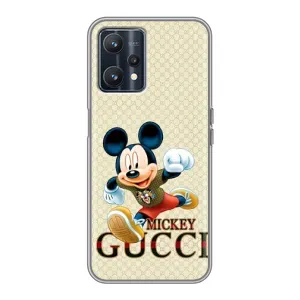 Чехол Disney Mouse Realme 9 (PREMIUMPrint) (Mikki Gucci)