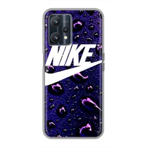 Чохол для Realme 9 - з принтом Найк (AlphaPrint) (Найк принт)
