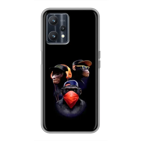 Чехол с принтом «Три обезьяны» для Realme 9