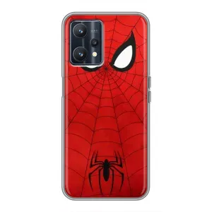 Чехол с человеком пауком для Realme 9 - (AlphaPrint) (Паук (Марвел))