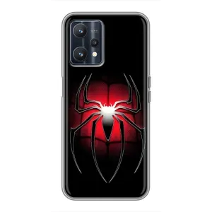 Чехол с человеком пауком для Realme 9 - (AlphaPrint) (Паук марвел)
