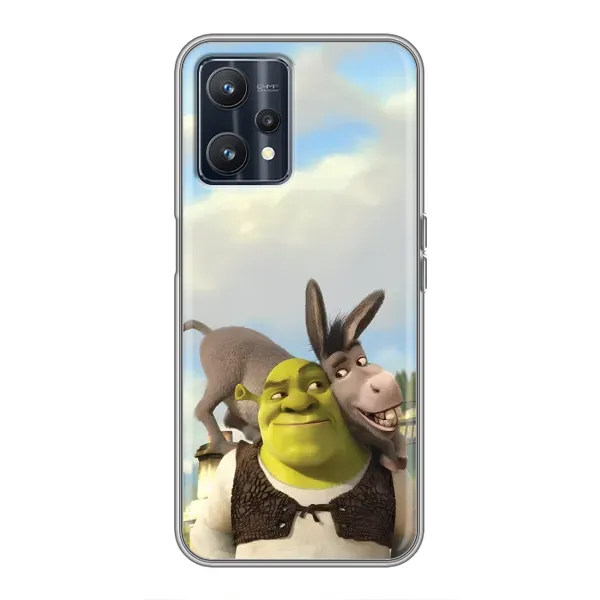 Чохол з принтом «Шрек та Осел» для Realme 9 Чохол з принтом «Шрек та Осел» для Realme 9