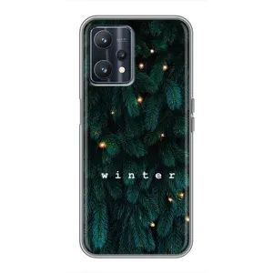 Новогодние, Праздничные Чехлы для Realme 9 - 2024 год (Winter)