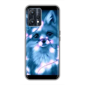 Чехлы с картинкой Лисички для Realme 9 (VPrint) (Яркая лисичка)