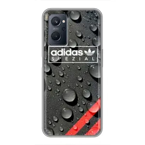 Чехлы Адидас для Realme 9i (AlphaPrint) (Адидас принт)