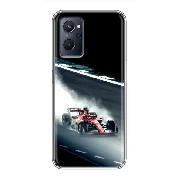 Чехол с принтом «Болид гоночный» для Realme 9i