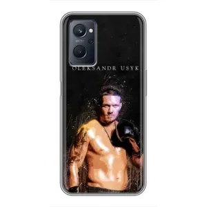 Чехол с картинкой Александр Усик для Realme 9i (Боксер Александр Усик)