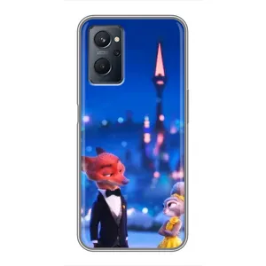 Чехол Зоотрополіс на Realme 9i (Романтический вечер Зверополис)