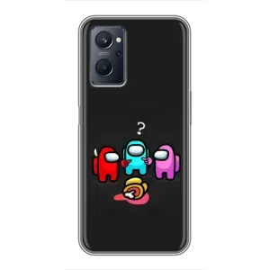 Чехол Амонг Ас для Realme 9i (AlphaPrint)