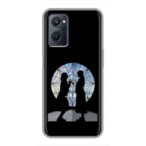 Чохли Венсдей на Realme 9i Уенсдей (AlphaPrint) (кімната Венздей)