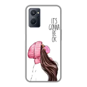 Чехол с печатью для Realme 9i - (Мода) (AlphaPrint) (Коронавирус)