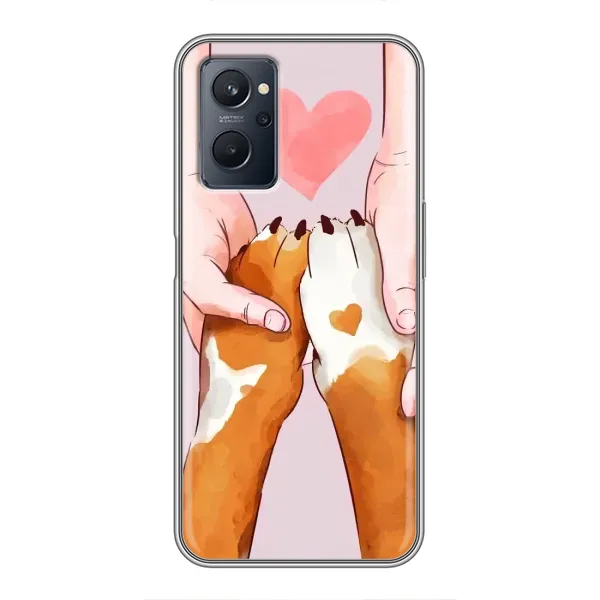 Чехол с принтом «Любовь к собакам» для Realme 9i