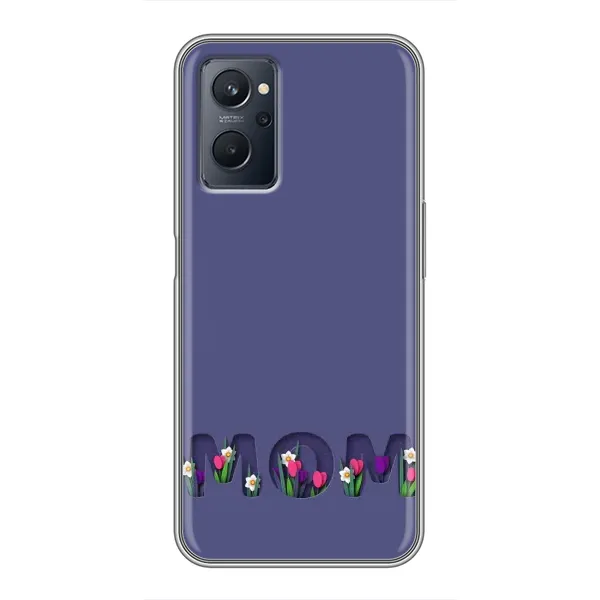 Чехол с принтом «Мама в цветах» для Realme 9i