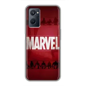 Чехол МАРВЕЛ для Реалми 9i (AlphaPrint) (MARVEL)