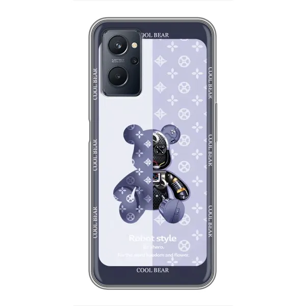 Чехол с принтом «Медвежонок LV» для Realme 9i