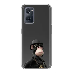 Чехлы с Обезьянами NFT для Realme 9i (AlphaPrint) (Обезьяна NFT)