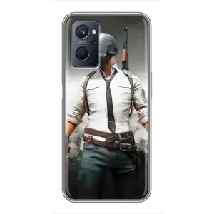 Чехол PUBG для Реалми 9i (AlphaPrint)