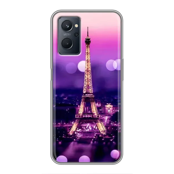 Чохол з принтом «Париж Башня» для Realme 9i