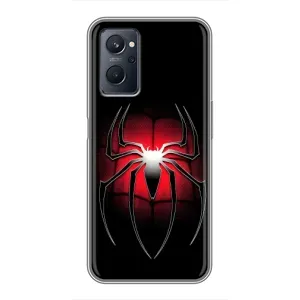 Чехол с человеком пауком для Realme 9i - (AlphaPrint) (Паук марвел)