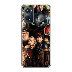 Чохол як приборкати дракона на Realme 9i (Персонажі дракона)