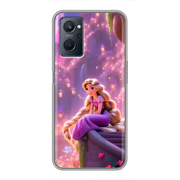 Чехол с принтом «Рапунцель в замке» для Realme 9i