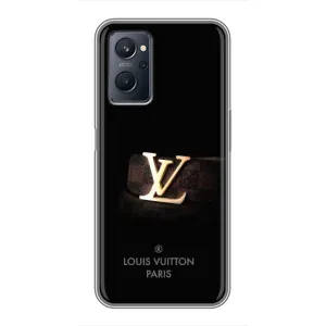 Чехлы Луи Витон для Realme 9i (AlphaPrint - LOUIS VUITTON) (ремешок LV)