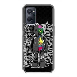 Чехлы для Realme 9i - Bearbrick Louis Vuitton (PREMIUMPrint) (Стиль Bearbrick)