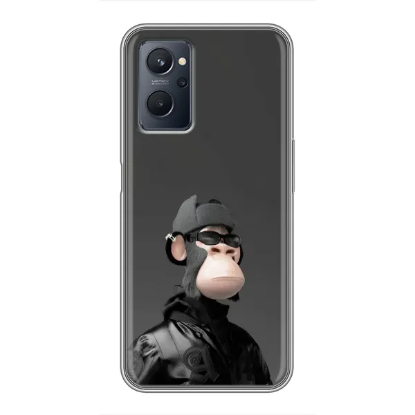 Чехол с принтом «стильная обезьяна NFT» для Realme 9i