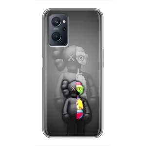 Чехлы для Realme 9i - Bearbrick Louis Vuitton (PREMIUMPrint) (Тело Bearbrick)