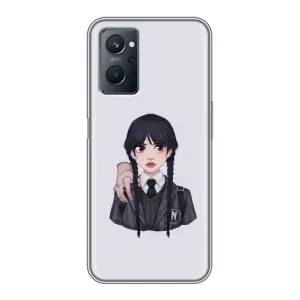 Чохли Венсдей на Realme 9i Уенсдей (AlphaPrint) (Венздей і Річ)
