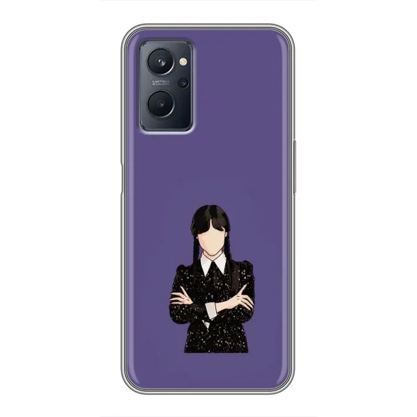 Чохол з принтом «Венздей у чорному» для Realme 9i